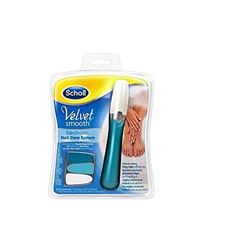 Scholl Velvet Smooth Lima Electrónica de Uñas Rosa