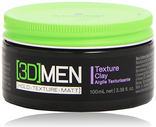 Schwarzkopf [3D] Men - Cera para cabello, hombre, 100ml