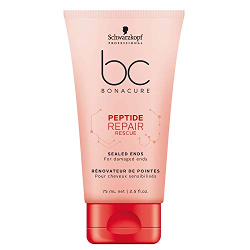 Schwarzkopf BC Bonacure Repair Rescue Sealed Ends - Suero, rescate extremos sellados, 75 ml