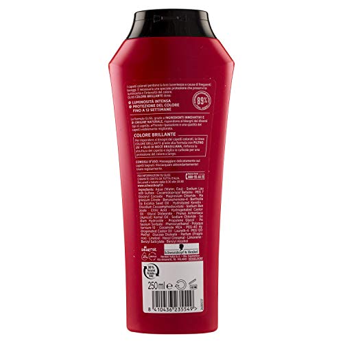 Schwarzkopf Gliss - Ultimate Color Champú para cabello teñido - 3 unidades de 250 ml