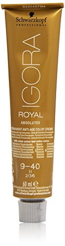 Schwarzkopf Igora Absolutes Tinte Permanente, Tono 9-40 - 60 ml