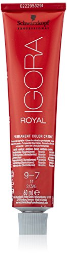 Schwarzkopf Igora Royal Tinte Permanente, Tono 9-7 - 60 ml