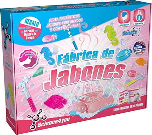 Science4you - Fábrica de jabones - juguete científico y educativo.