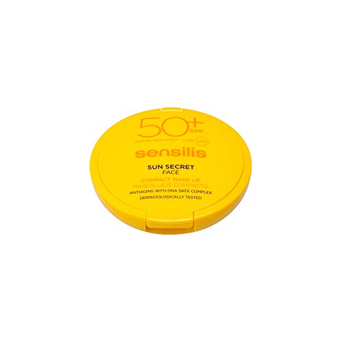 Sensilis Sun Secret SPF50+ Maquillaje Compacto Antiedad Golden - 10gr