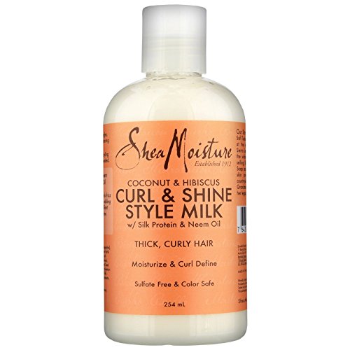 Shea Moisture - Champú modelador para rizos con coco e hibisco, 379 ml