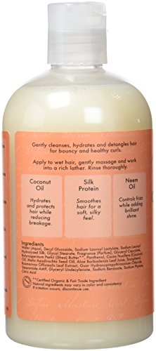 Shea Moisture - Champú modelador para rizos con coco e hibisco, 379 ml