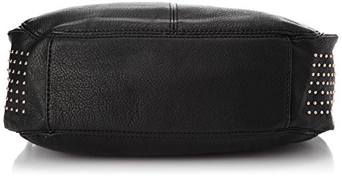 Sisley Osaka, Bolso Bandolera para Mujer, Negro, Talla única