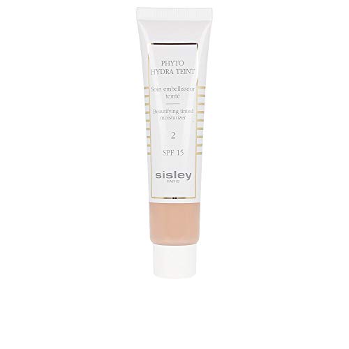 Sisley Phyto Hydra-Teint Base SPF15 02 Medium 40ML Unisex Adulto, Negro, Estándar