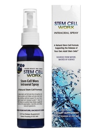 Stem Cell Worx – MOST POWERFUL Stem Cell Supplement. Sublingual Spray Providing 95% Absorption Of Pure, Natural Ingredients