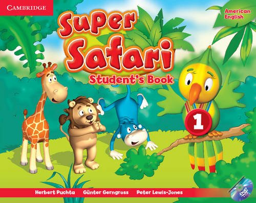 Super Safari American English Level 1 Student's Book with DVD-ROM (Super Minds)