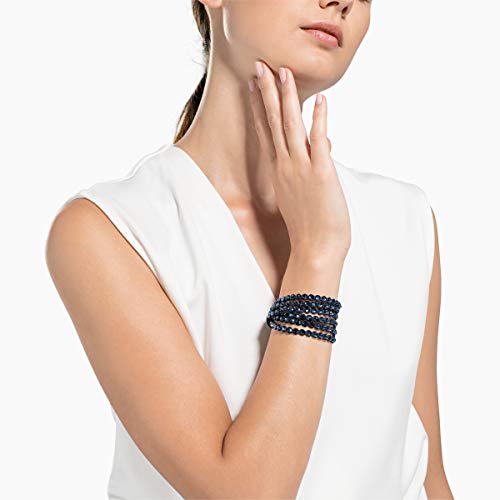 Swarovski Pulsera Power Collection, azul