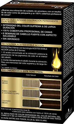 SYOSS - Oleo Intense Coloración Permanente Sin Amoníaco - Tono 4-18 Chocolate - 2 uds