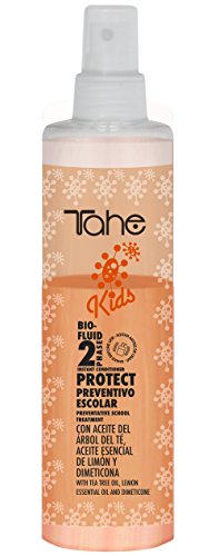 Tahe Acondicionador Niños con Árbol del Té Prevención Piojos/Acondicionador Infantil Kids Preventivo Escolar, 300 ml