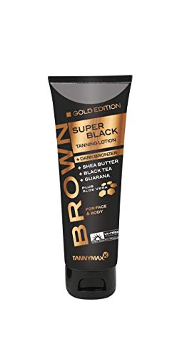 Tannymaxx, Acelerador y optimizador del bronceado (Brown Super Black Gold Edition) - 125 ml.