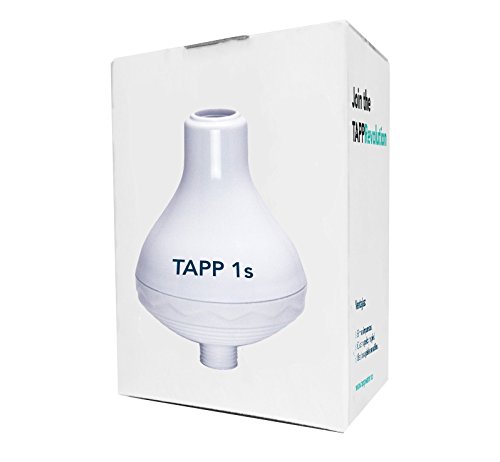 TAPP Water TAPP 1s - Filtro de Agua para Ducha (Elimina la Cal, el Cloro y los Metales Pesados)