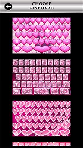 Teclados de Amor Rosa