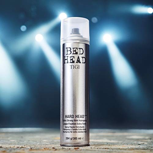 TIGI Bed Head, laca para el cabello para fijación extra fuerte, 385 ml, paquete de 1