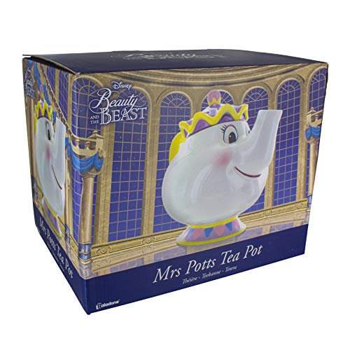 Toybox PP4342DP Tetera Disney la Bella y la Bestia Mrs Potts, Cerámica, 24 X 17 X 20 cm