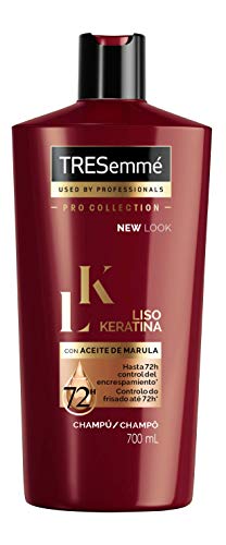 TRESemmé Champú Liso Keratina - Paquete de 3 x 700 ml - Total: 2100 ml