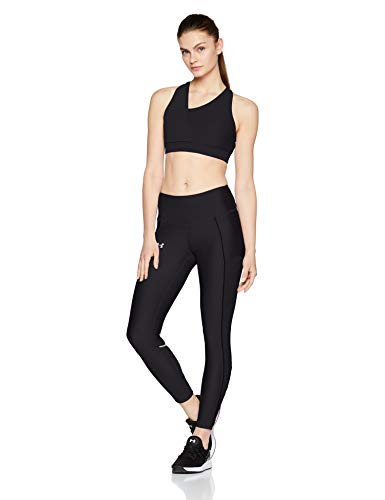 Under Armour Armour Fly Fast Raised Thread Crop Pantalones para Deporte, Mujer, Negro (Black/Black/Reflective 001), XS