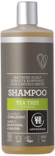 Urtekram Champú de Arbol de Té para Cuero Cabelludo Irritado - 500 ml