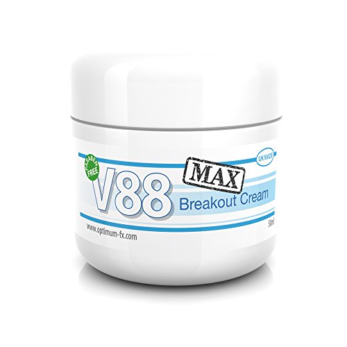 V88 MAX Crema Para Brotes DOBLE EFECTIVIDAD Con Ácido Salicílico Para Granos Puntos Negros Imperfecciones y Piel Problemática SIN Parabenos 50 Gramos