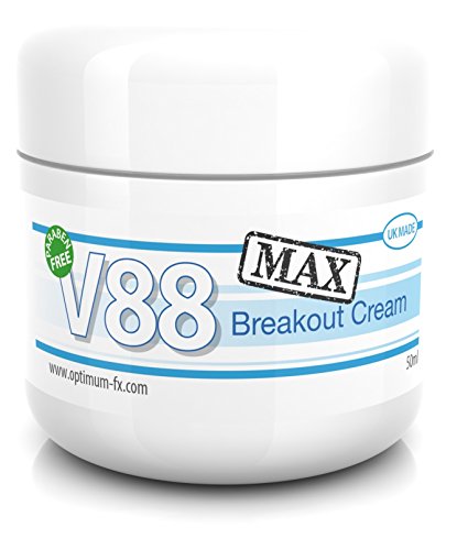 V88 MAX Crema Para Brotes DOBLE EFECTIVIDAD Con Ácido Salicílico Para Granos Puntos Negros Imperfecciones y Piel Problemática SIN Parabenos 50 Gramos