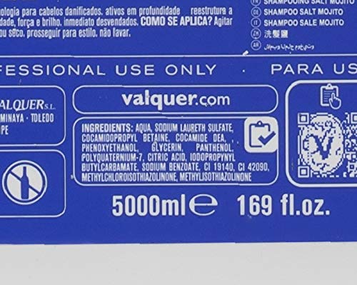 Valquer Profesional Champú Soso Melón para peluquería. Champú garrafa para profesional. Sin sal-5000ML