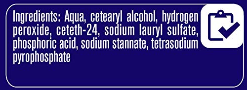 Válquer Profesional Oxidante en Crema 20 Vol (6%), Agua oxigenada para tintes, Coloración capilar permanente - 75 ml