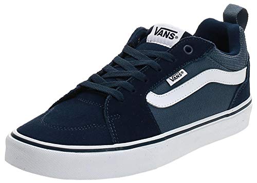 Vans Filmore, Zapatillas para Hombre, Azul ((Suede Canvas) Dress Blues/Vintage Indigo T2l), 44.5 EU