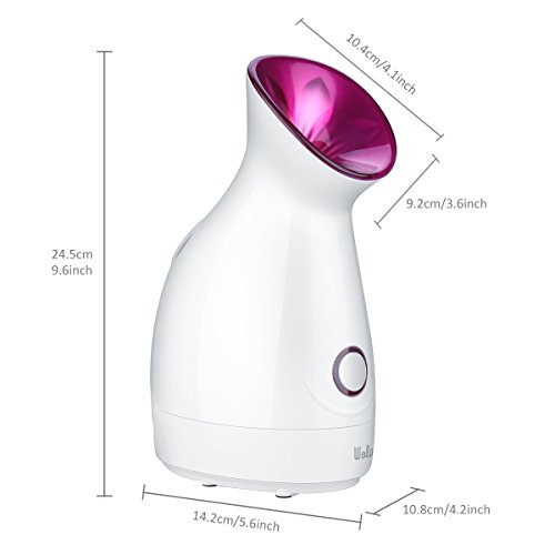 Vaporizador Facial Sauna Spa Wolady Susana Facial Vapor Spa Vaporizador Facial Vapor Térmico Nano Spray Nano Ionic Humidifier Facial Susana Limpieza Profunda Poro Espinillas Vaporizer Facial Steamer