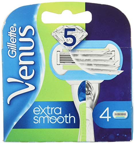 Venus Extra Smooth - Hojas de reemplazo x4