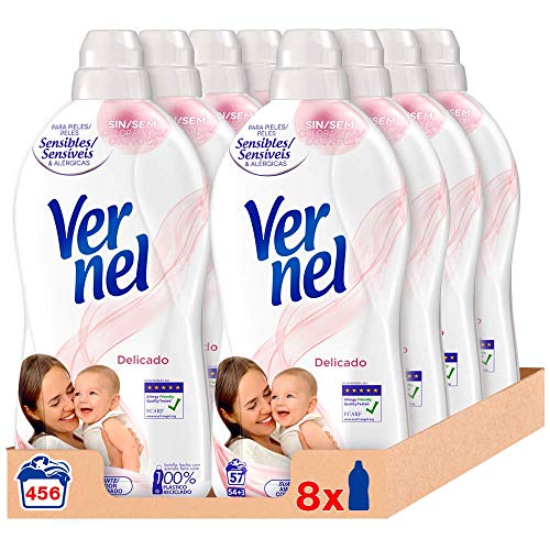 Vernel Suavizante Delicado - Pack de 8 x 1133, Total : 10488 gr