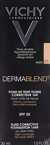 Vichy Dermablend Base de Maquillaje Correctora 16H SPF35 - 30 ml color Nude 25