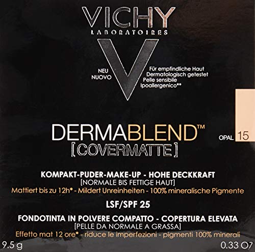 Vichy Dermablend covermatte compacto Polvo Fundación 15 9,5 G