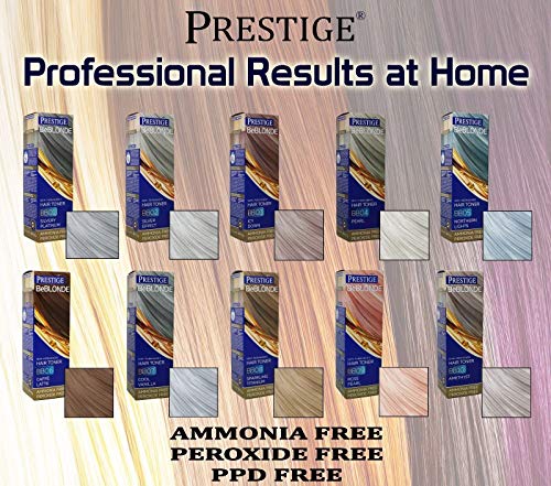 Vips Prestige - BeBlonde Tinte Semi Permanente Color Platino plateado BB01, Sin Amoniaco Sin Peroxide