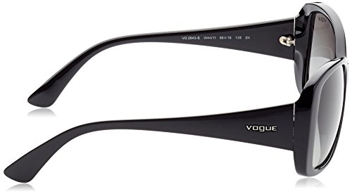 Vogue 0Vo2843S Gafas de sol, Black, 56 para Mujer