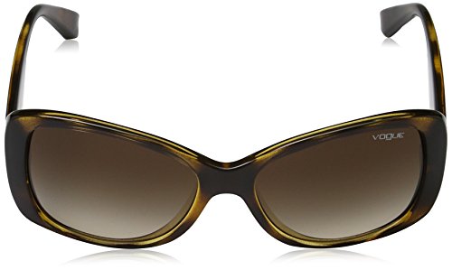 Vogue 0Vo2843S Gafas de sol, Dark Havana, 56 para Mujer