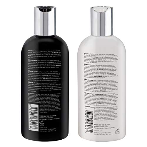 Watermans Rápido Hair Growth champú + acondicionador, de Crecimiento Rápido del Cabello, Tratamiento del Cabello para Evitar la Caída del Pelo, lujo para Cuidado del Cabello