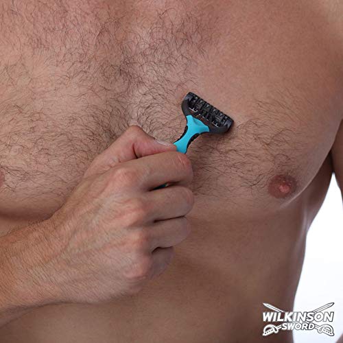 Wilkinson Sword - Xtreme 3 Sensitive - Maquinillas de afeitar desechables para hombre para pieles sensibles - Pack 8 unidades