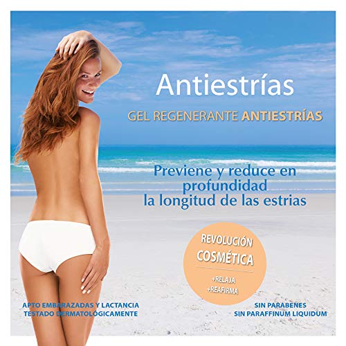 Yacel Antiestrías, Gel Regenerante Frena Estrías y Refuerza Elasticidad 200ml