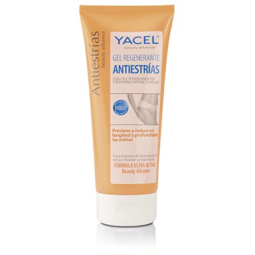 Yacel Antiestrías, Gel Regenerante Frena Estrías y Refuerza Elasticidad 200ml