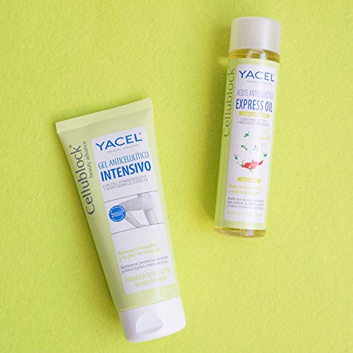 Yacel CELLUBLOCK. Anticelulítico Intensivo. Quemagrasa y Reduce líquidos. 200ml