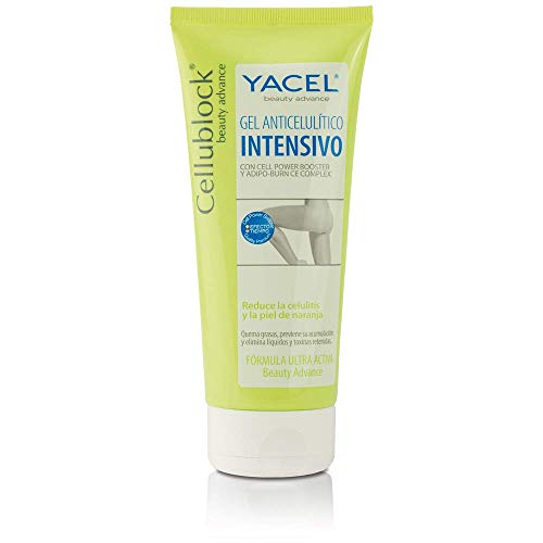 Yacel CELLUBLOCK. Anticelulítico Intensivo. Quemagrasa y Reduce líquidos. 200ml