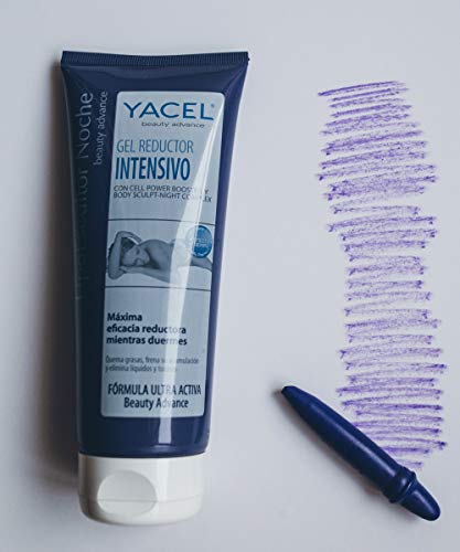 YACEL LIPOESCULTOR NOCHE | Gel Reductor Intensivo | Máxima Eficacia Reductora Mientras Duermes | 200 ml.