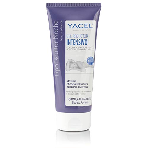 YACEL LIPOESCULTOR NOCHE | Gel Reductor Intensivo | Máxima Eficacia Reductora Mientras Duermes | 200 ml.