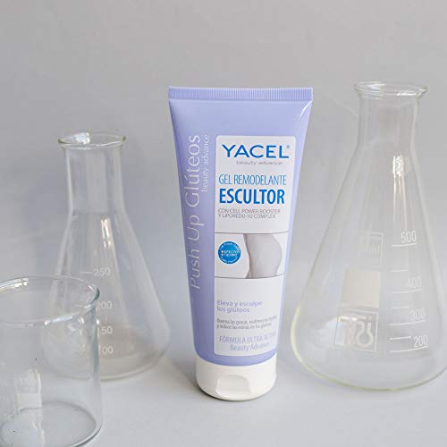 Yacel Push Up Glúteos, Remodelante Escultor Quema Grasas, Reduce Estrias 200ml