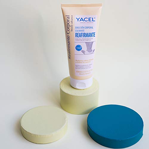 Yacel Reafirmante Corporal, Emulsión Calmante Hidrata y Define Cuerpo 200ml