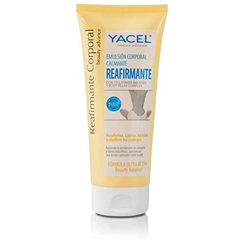 Yacel Reafirmante Corporal, Emulsión Calmante Hidrata y Define Cuerpo 200ml