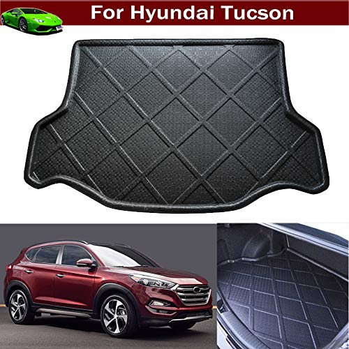 Yilaite Impermeable Alfombrillas para Maletero de Coche Estera del Coche Alfombrilla de Maletero de Coche Alfombra Protectora para Maletero para Tucson 2015 2016 2017 2018 2019 2020